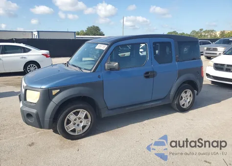 2006 Honda Element Lx from USA, damaged, VIN 5J6YH18346L006885